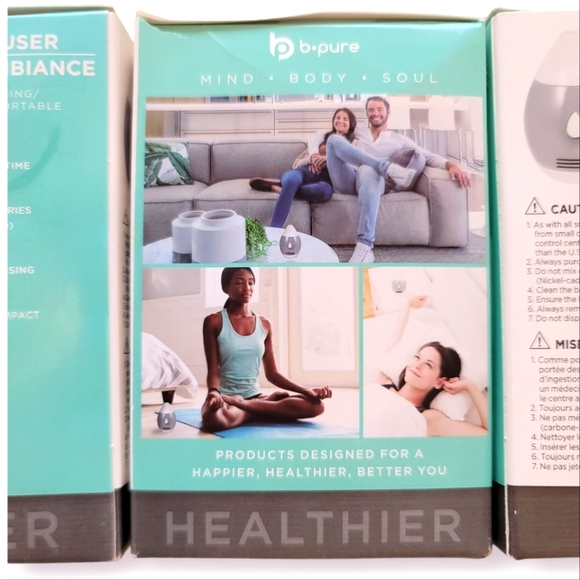 NIB| BPure Waterless Aromatherapy Diffuser - Picture 4 of 5